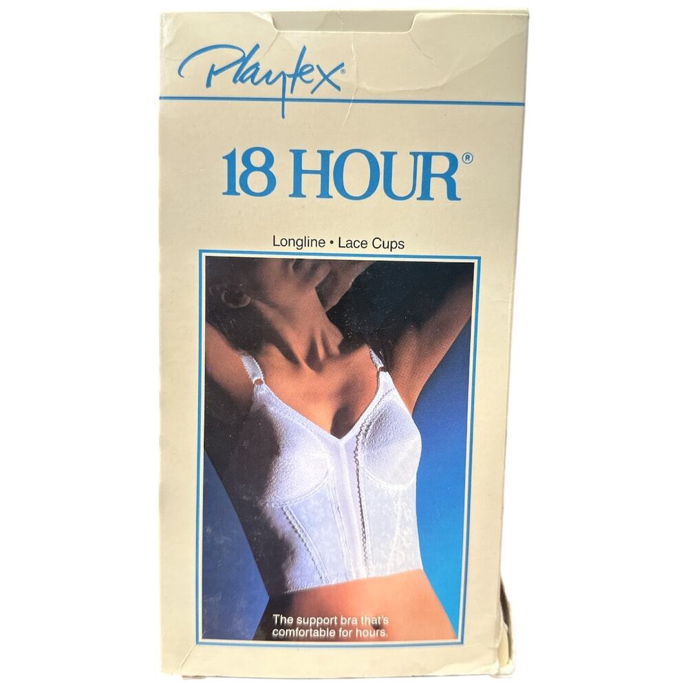 Vintage Playtex 18 Hour Long Line Bra 42B Style 220  longline New Old Stock